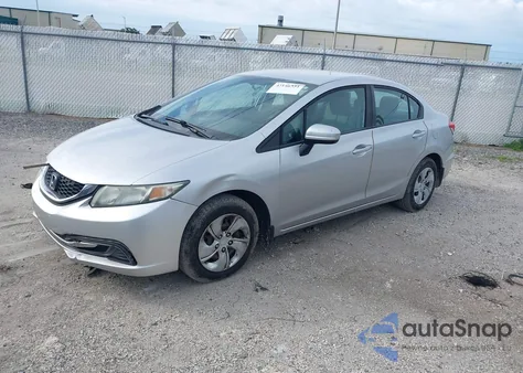 2015 Honda Civic Lx из США, поврежденный, VIN 19XFB2F51FE112518